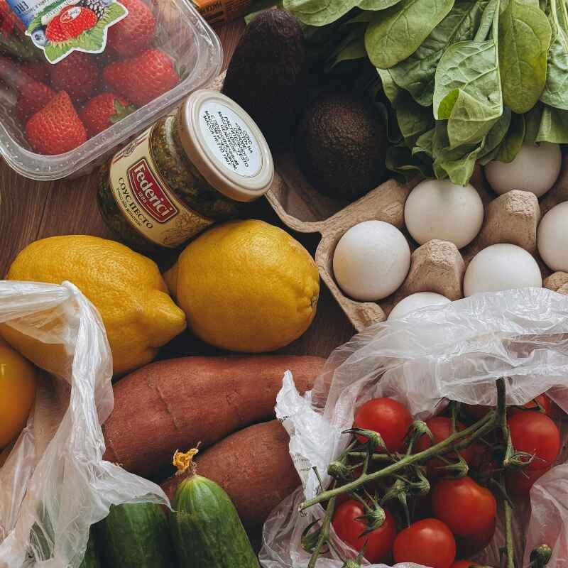 Weekly meal prep using Aldi groceries under $50