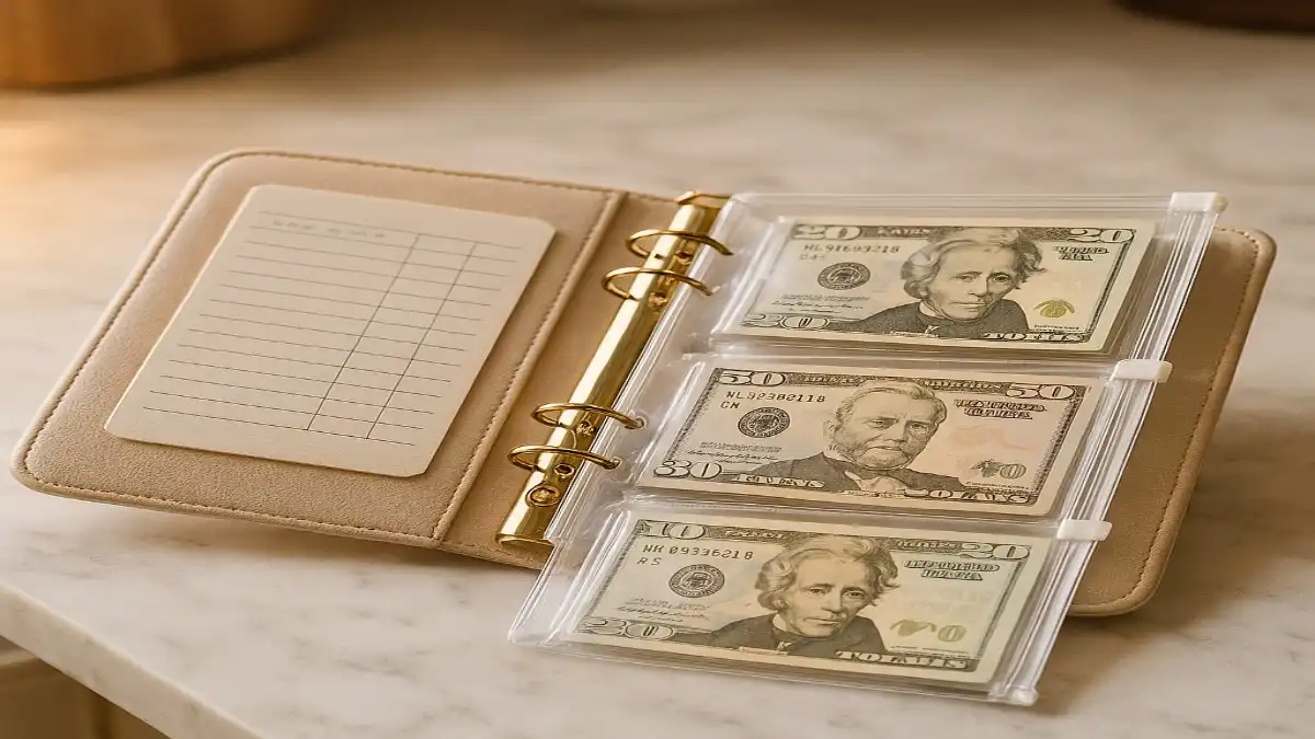 what is a cash stuffing binder setup for beginners