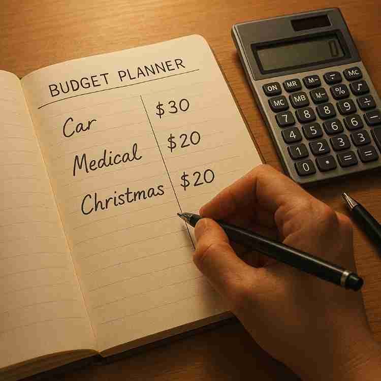how to start a sinking fund on low income step by step