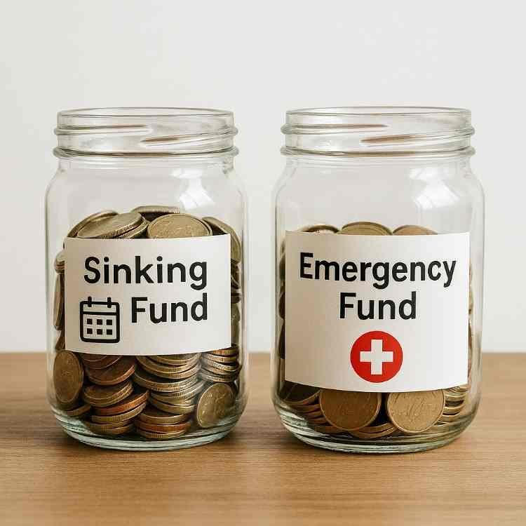 sinking fund vs emergency fund difference explained